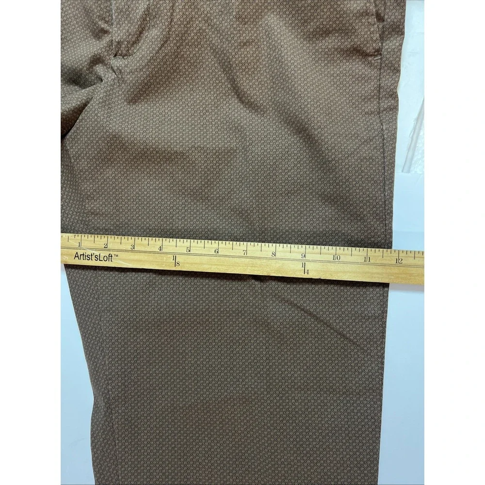 Banana Republic Mason Stretch Chino Pants Mens 34x34 Brown Tapered Fit Stretch‎